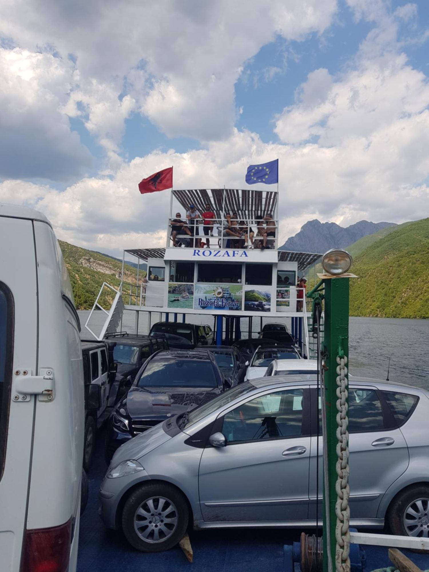 Rozafa Ferry & Accommodation Koman Ngoại thất bức ảnh